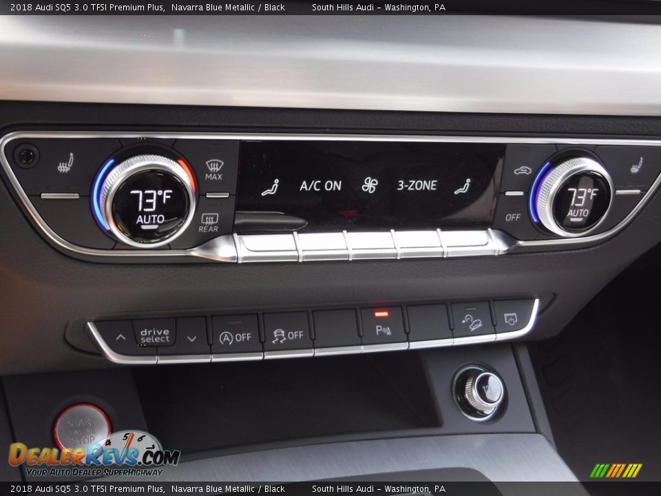 2018 Audi SQ5 3.0 TFSI Premium Plus Navarra Blue Metallic / Black Photo #30