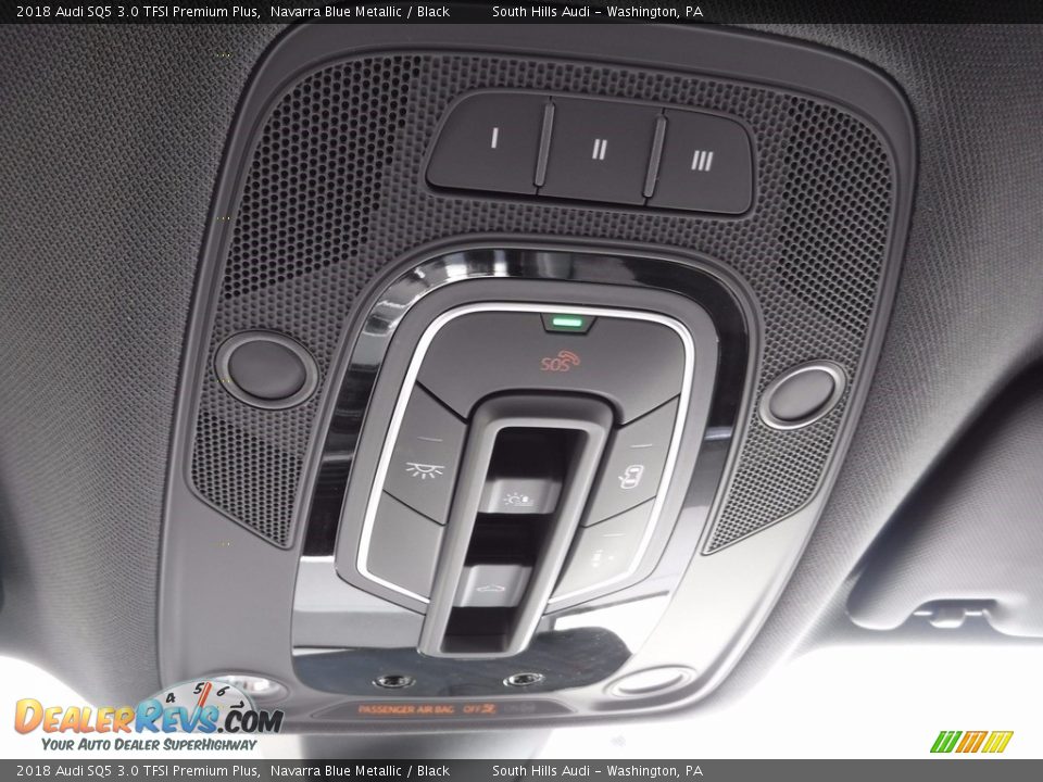 2018 Audi SQ5 3.0 TFSI Premium Plus Navarra Blue Metallic / Black Photo #34