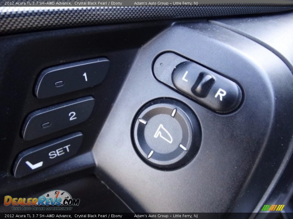 2012 Acura TL 3.7 SH-AWD Advance Crystal Black Pearl / Ebony Photo #12