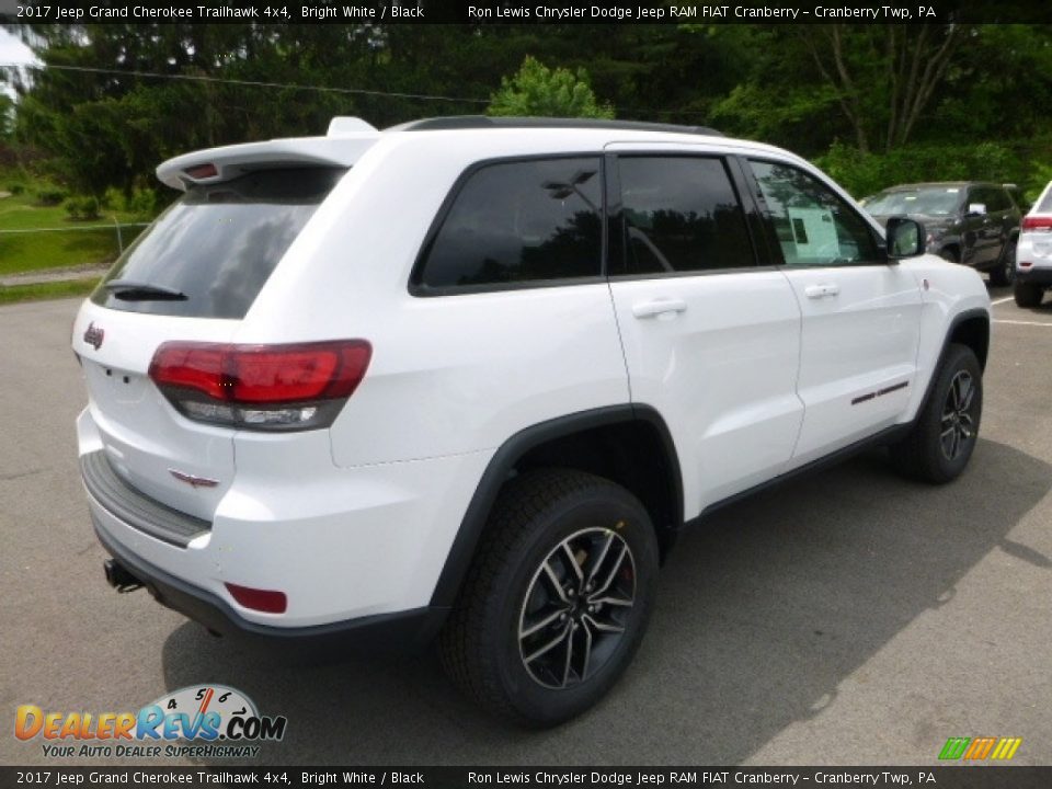 2017 Jeep Grand Cherokee Trailhawk 4x4 Bright White / Black Photo #5