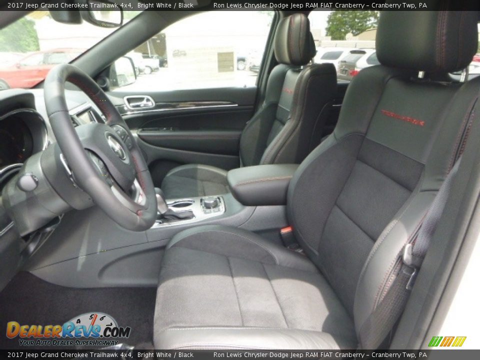 2017 Jeep Grand Cherokee Trailhawk 4x4 Bright White / Black Photo #12
