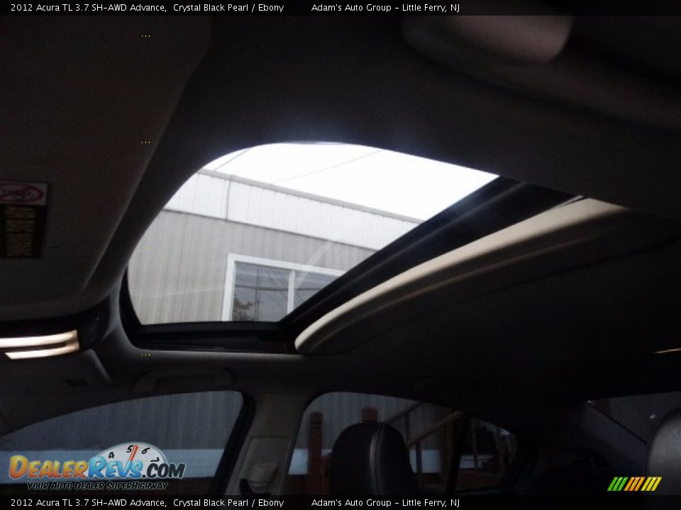2012 Acura TL 3.7 SH-AWD Advance Crystal Black Pearl / Ebony Photo #27