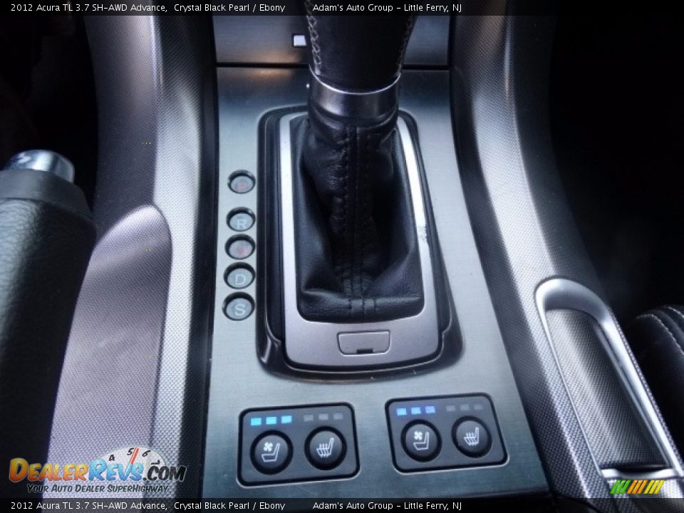 2012 Acura TL 3.7 SH-AWD Advance Crystal Black Pearl / Ebony Photo #35