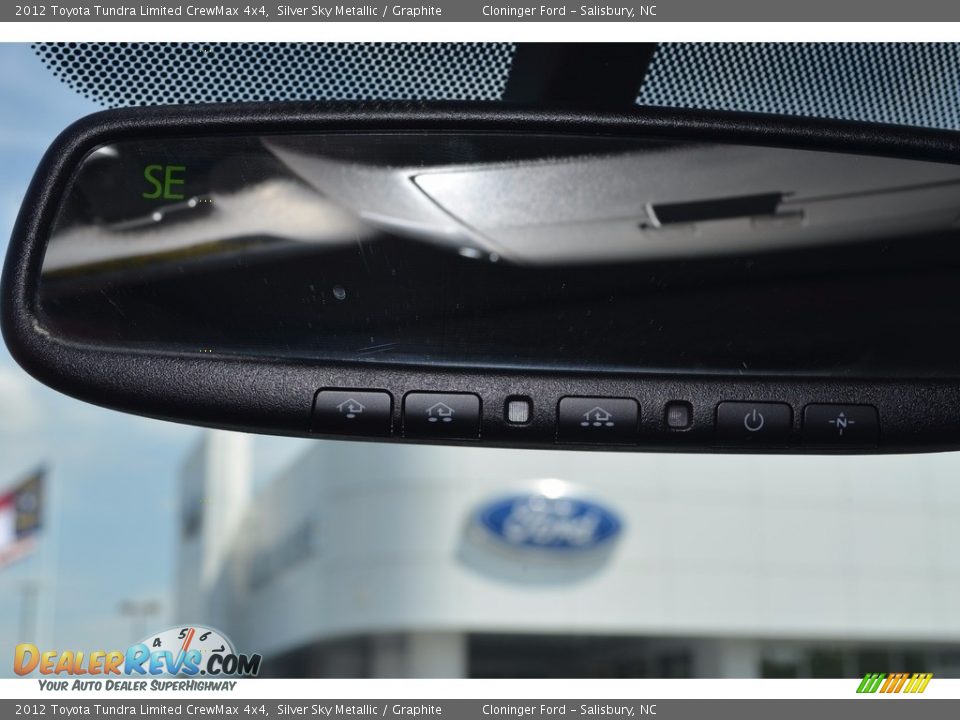 2012 Toyota Tundra Limited CrewMax 4x4 Silver Sky Metallic / Graphite Photo #21