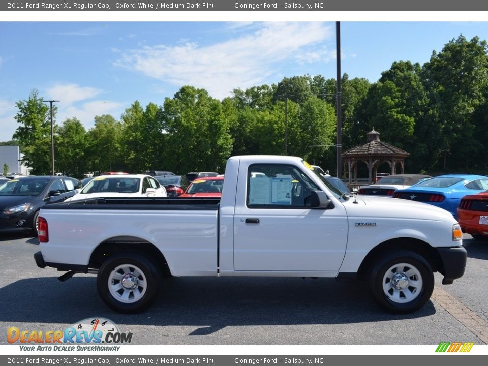 2011 Ford Ranger XL Regular Cab Oxford White / Medium Dark Flint Photo #2