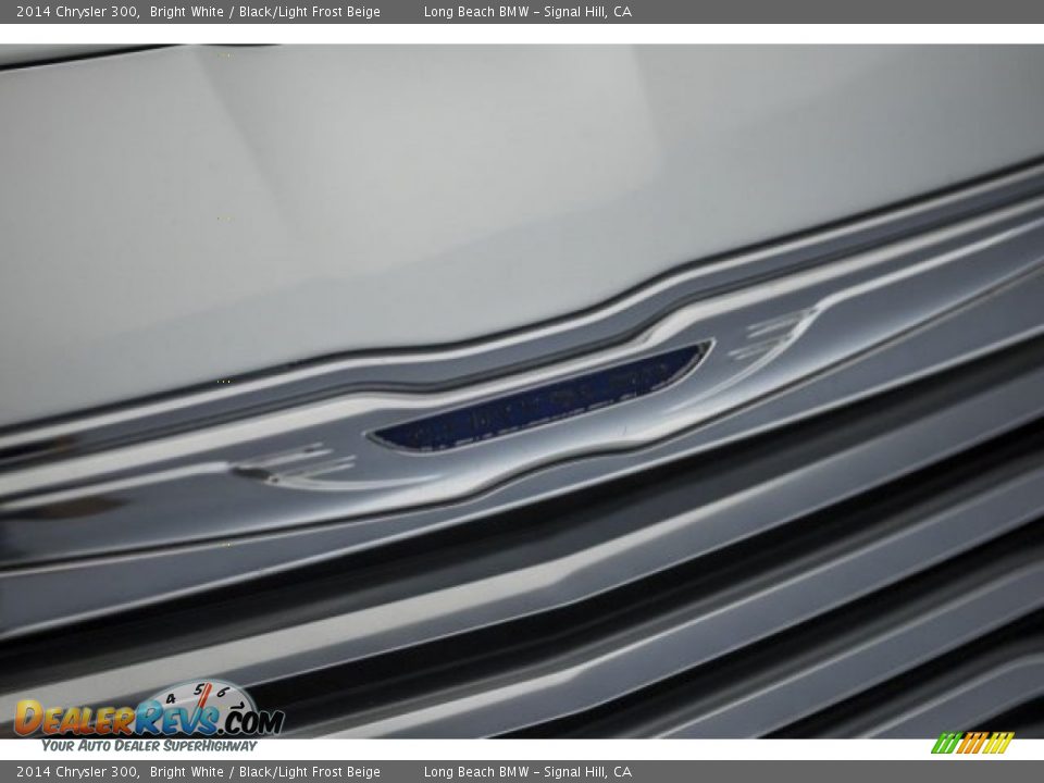 2014 Chrysler 300 Bright White / Black/Light Frost Beige Photo #26