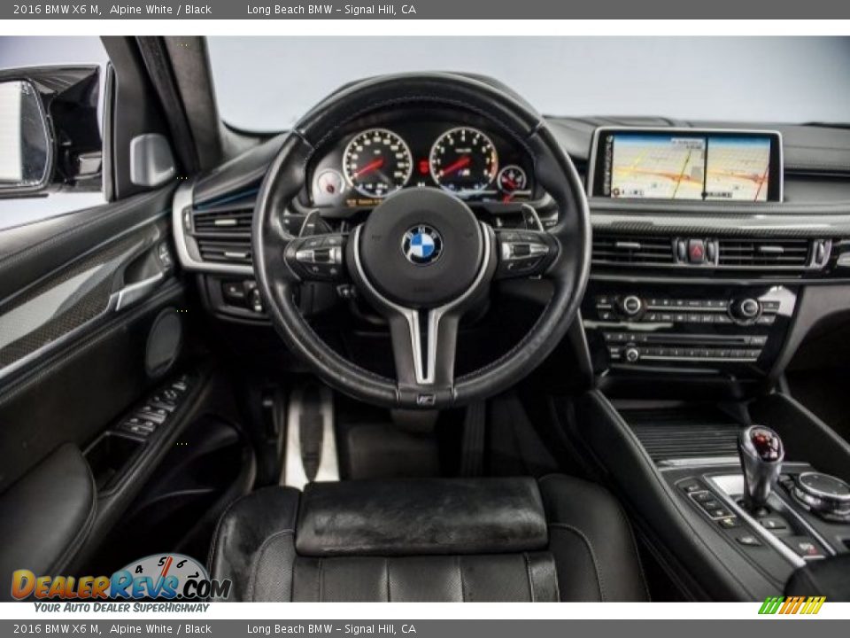 2016 BMW X6 M Alpine White / Black Photo #4