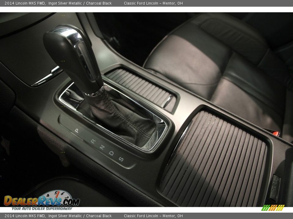 2014 Lincoln MKS FWD Ingot Silver Metallic / Charcoal Black Photo #13