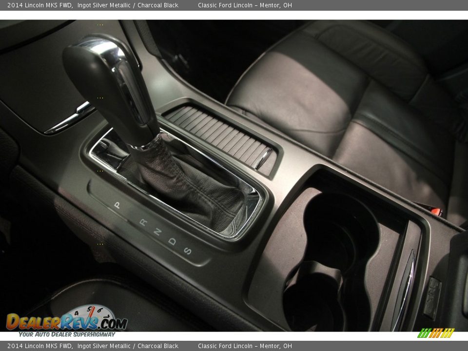 2014 Lincoln MKS FWD Ingot Silver Metallic / Charcoal Black Photo #14