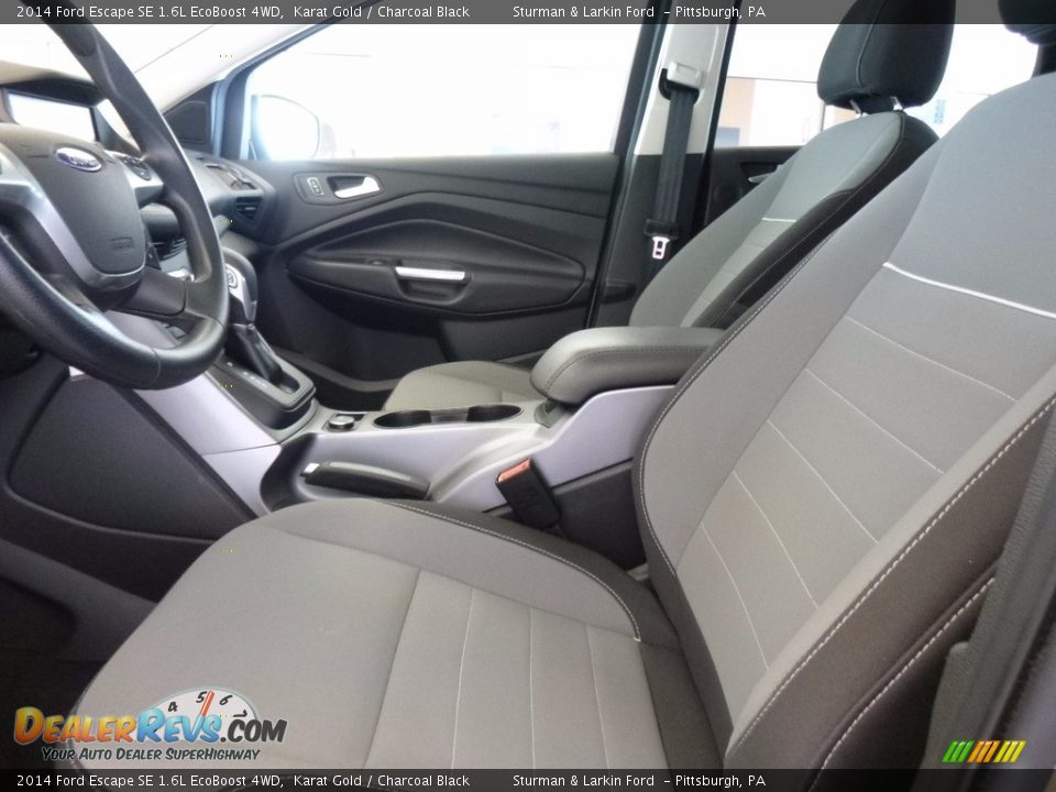 2014 Ford Escape SE 1.6L EcoBoost 4WD Karat Gold / Charcoal Black Photo #7