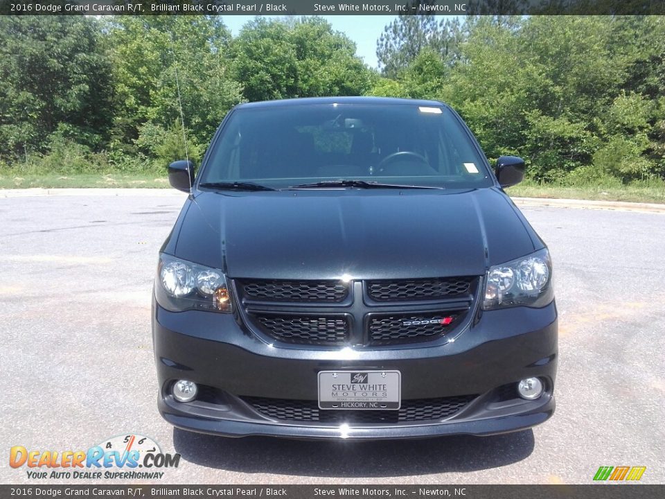 2016 Dodge Grand Caravan R/T Brilliant Black Crystal Pearl / Black Photo #3