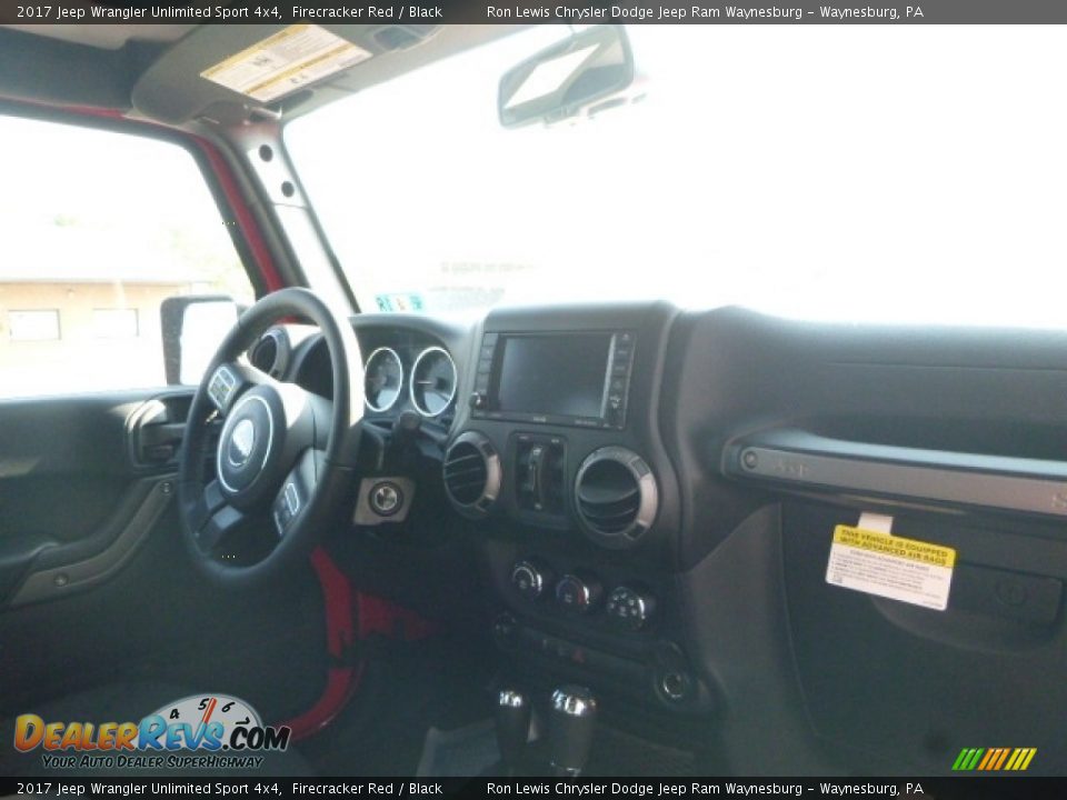 2017 Jeep Wrangler Unlimited Sport 4x4 Firecracker Red / Black Photo #10