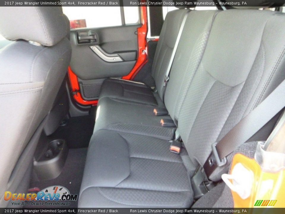 2017 Jeep Wrangler Unlimited Sport 4x4 Firecracker Red / Black Photo #11