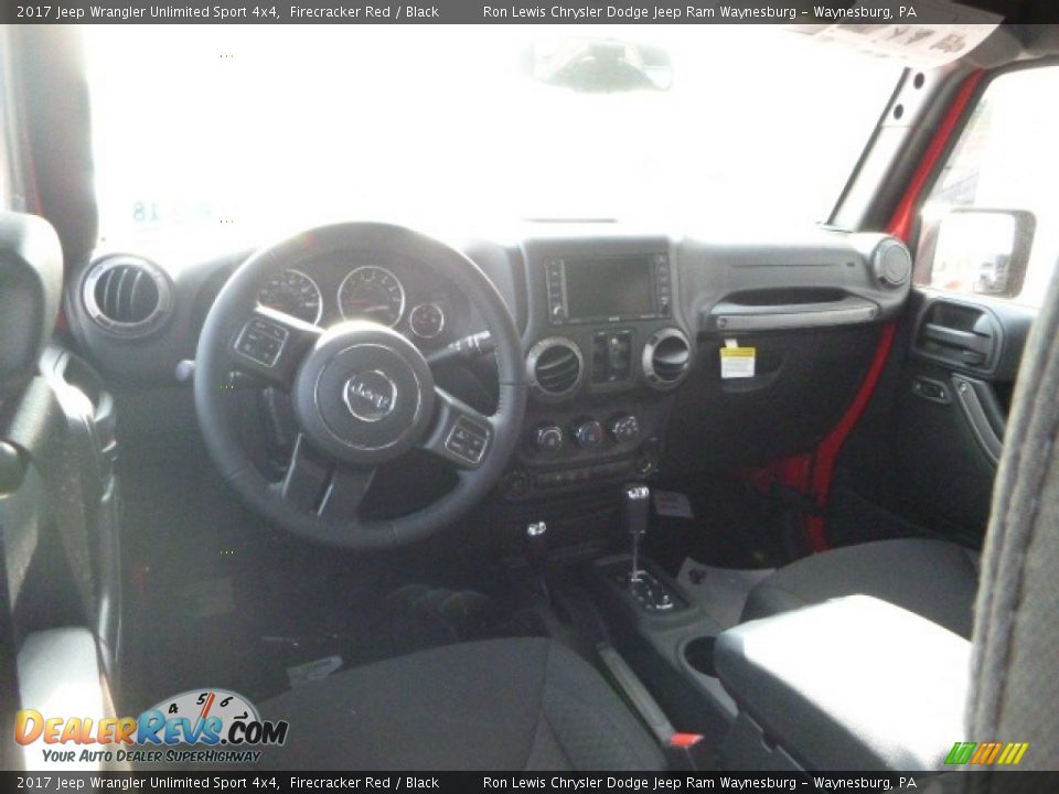 2017 Jeep Wrangler Unlimited Sport 4x4 Firecracker Red / Black Photo #12