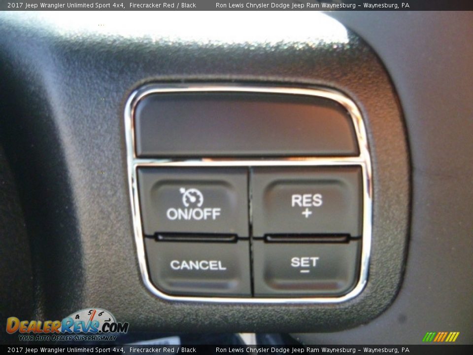 2017 Jeep Wrangler Unlimited Sport 4x4 Firecracker Red / Black Photo #18
