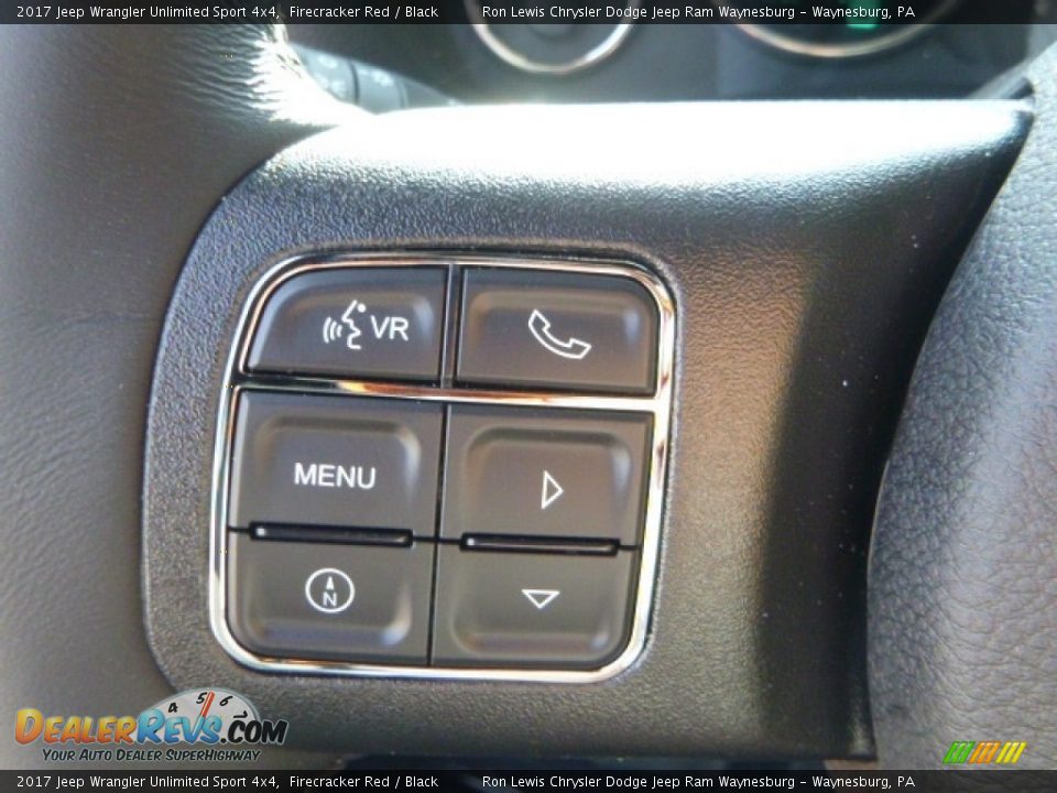 2017 Jeep Wrangler Unlimited Sport 4x4 Firecracker Red / Black Photo #19