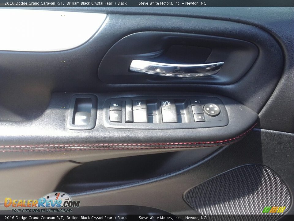 2016 Dodge Grand Caravan R/T Brilliant Black Crystal Pearl / Black Photo #14
