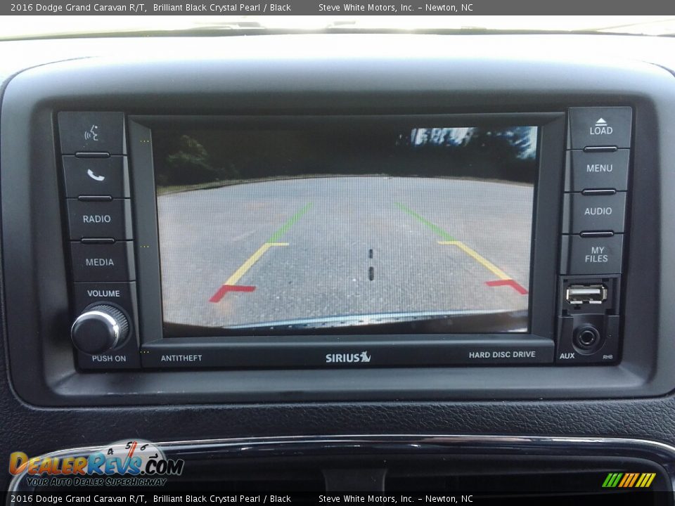 2016 Dodge Grand Caravan R/T Brilliant Black Crystal Pearl / Black Photo #21
