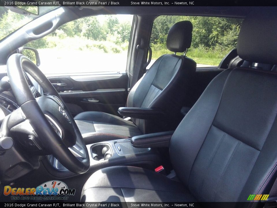 2016 Dodge Grand Caravan R/T Brilliant Black Crystal Pearl / Black Photo #31