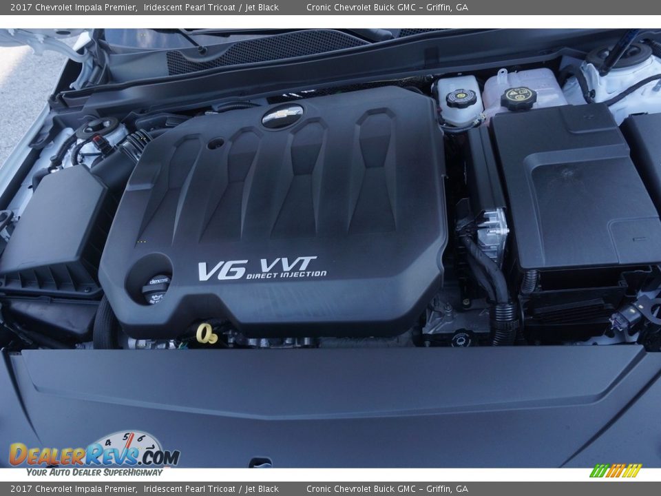 2017 Chevrolet Impala Premier Iridescent Pearl Tricoat / Jet Black Photo #12