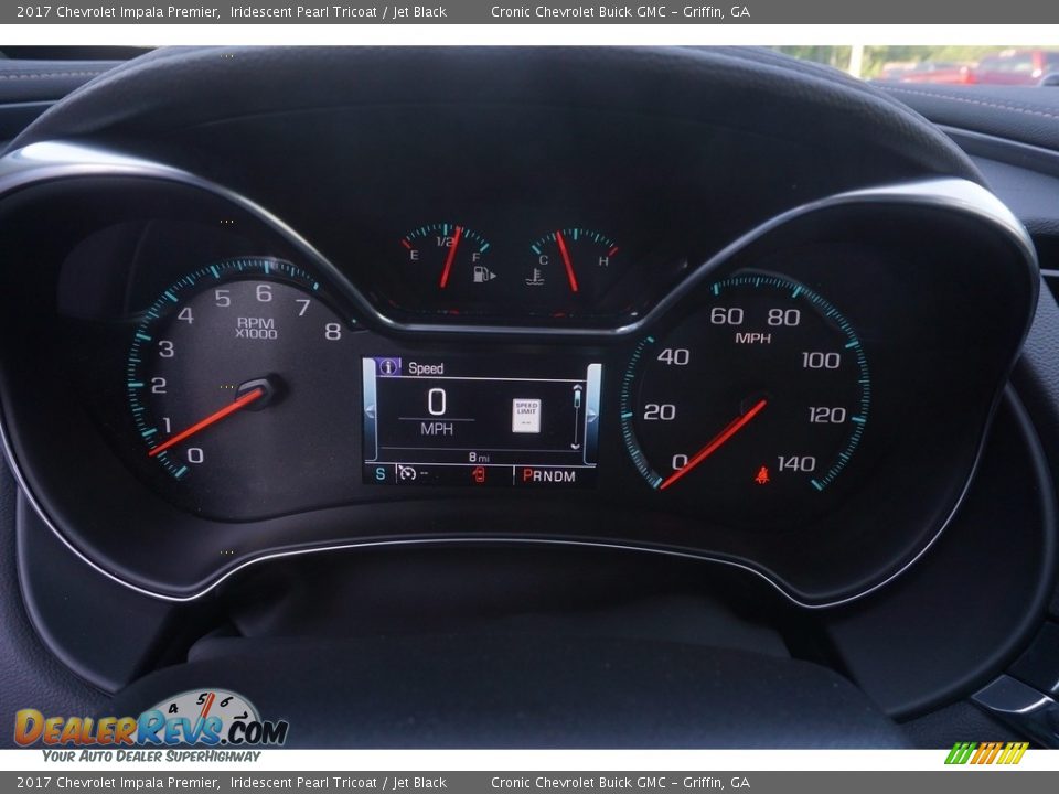2017 Chevrolet Impala Premier Iridescent Pearl Tricoat / Jet Black Photo #13
