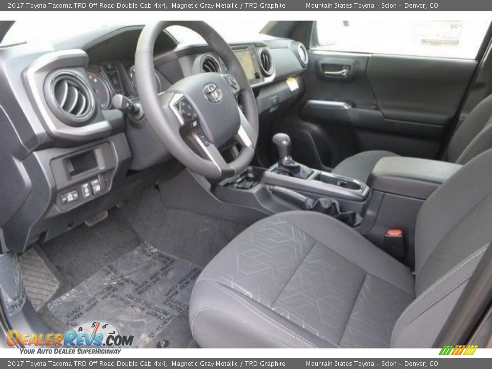 2017 Toyota Tacoma TRD Off Road Double Cab 4x4 Magnetic Gray Metallic / TRD Graphite Photo #5