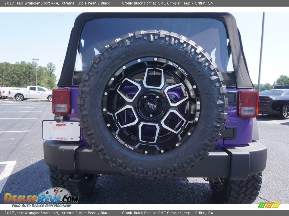2017 Jeep Wrangler Sport 4x4 Xtreme Purple Pearl / Black Photo #6