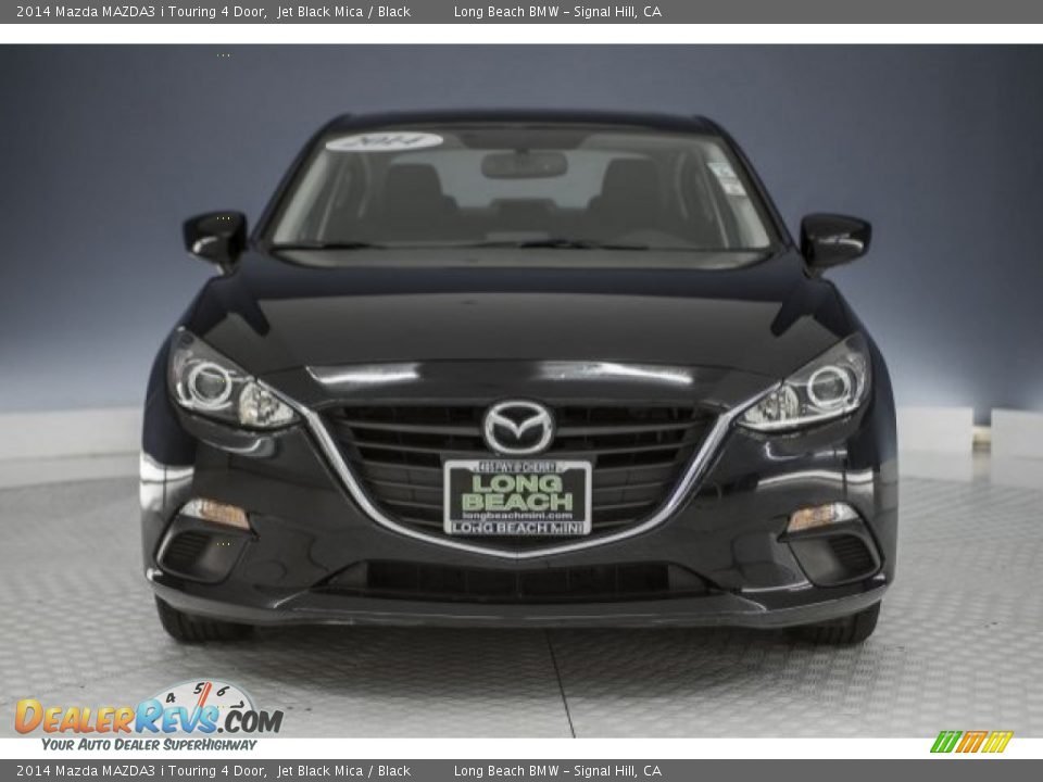 2014 Mazda MAZDA3 i Touring 4 Door Jet Black Mica / Black Photo #2