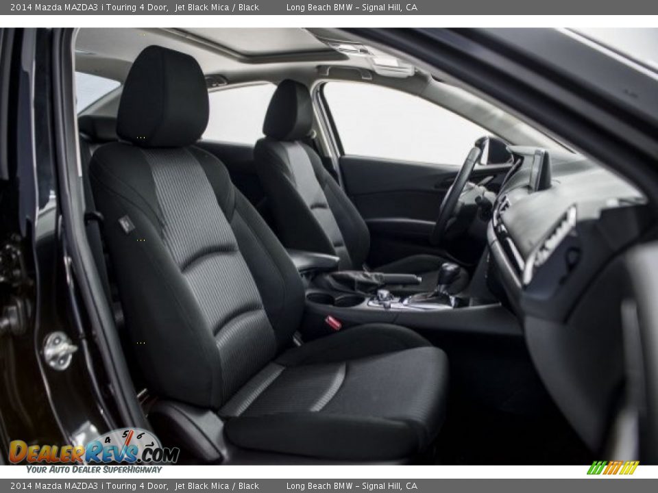 2014 Mazda MAZDA3 i Touring 4 Door Jet Black Mica / Black Photo #6