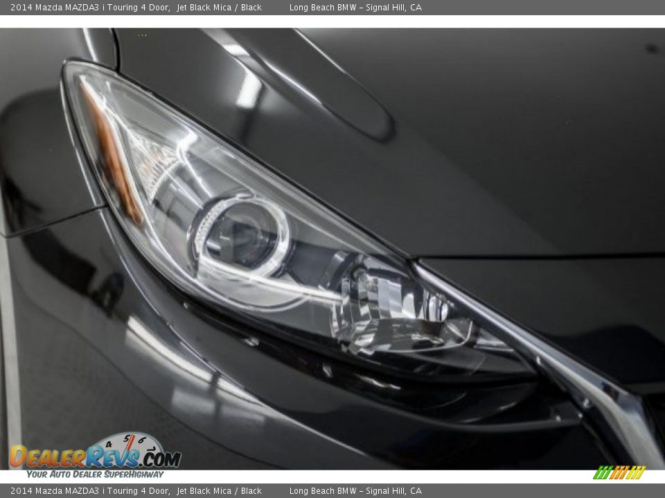 2014 Mazda MAZDA3 i Touring 4 Door Jet Black Mica / Black Photo #25