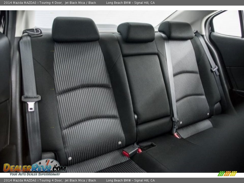 2014 Mazda MAZDA3 i Touring 4 Door Jet Black Mica / Black Photo #27