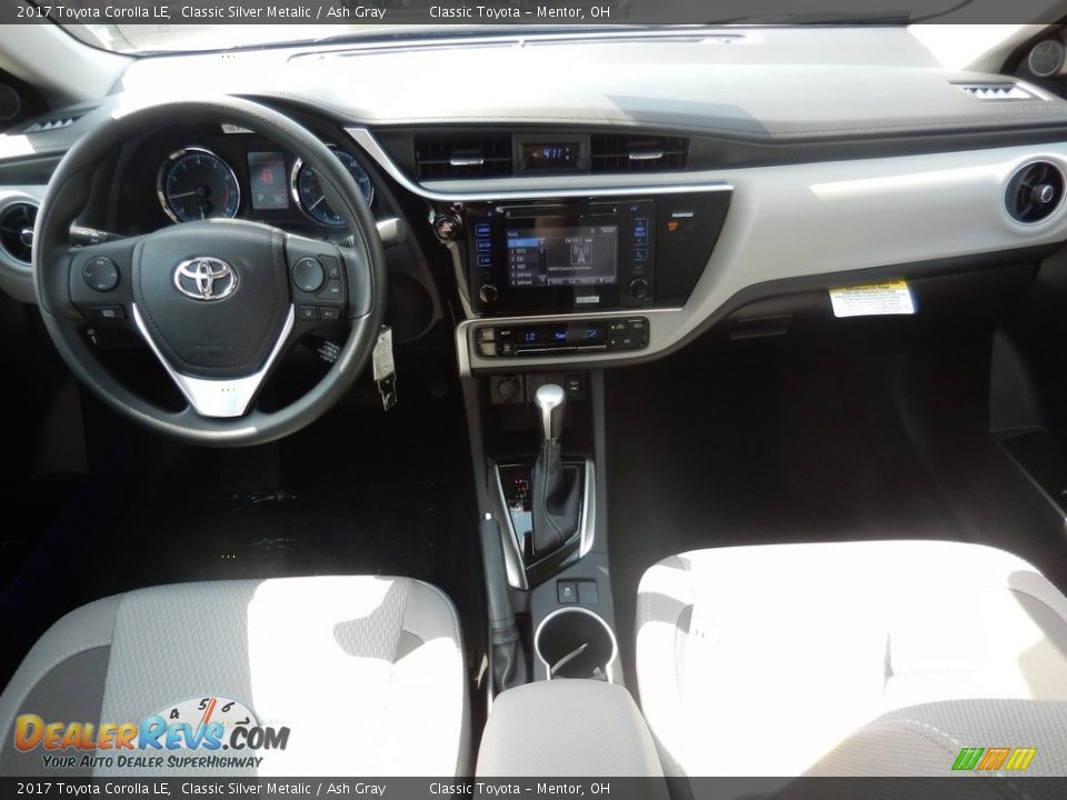 2017 Toyota Corolla LE Classic Silver Metalic / Ash Gray Photo #4