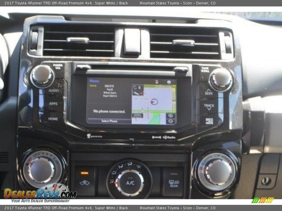 2017 Toyota 4Runner TRD Off-Road Premium 4x4 Super White / Black Photo #6