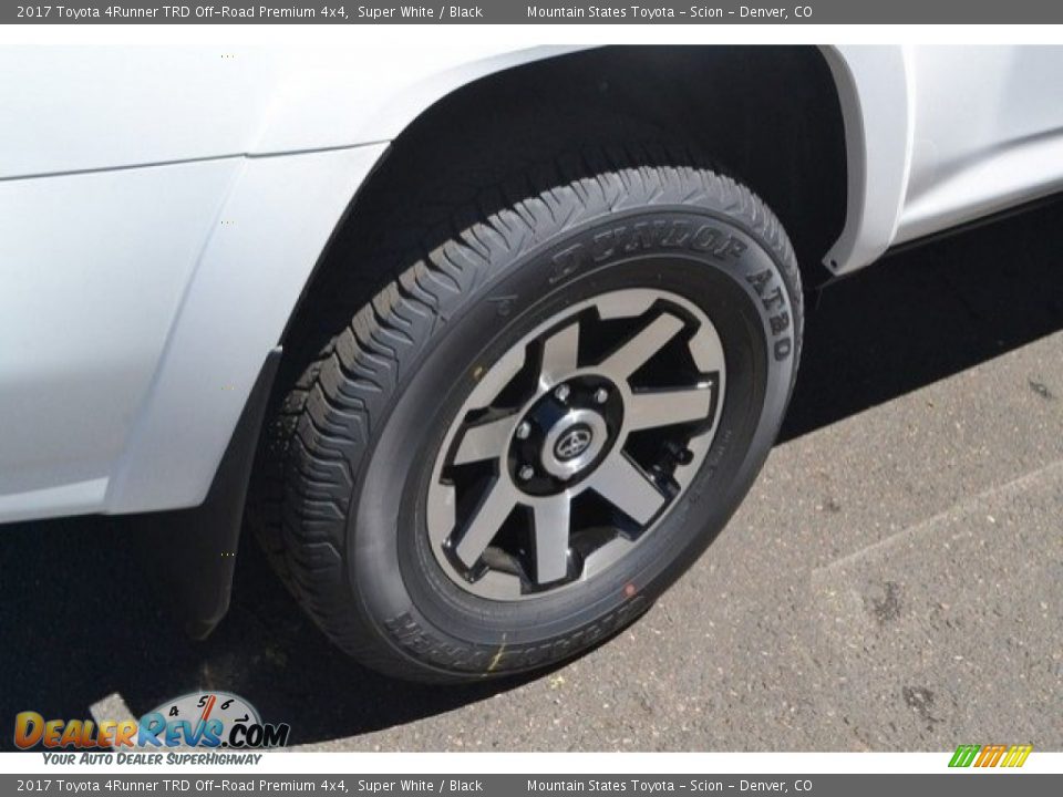 2017 Toyota 4Runner TRD Off-Road Premium 4x4 Super White / Black Photo #9