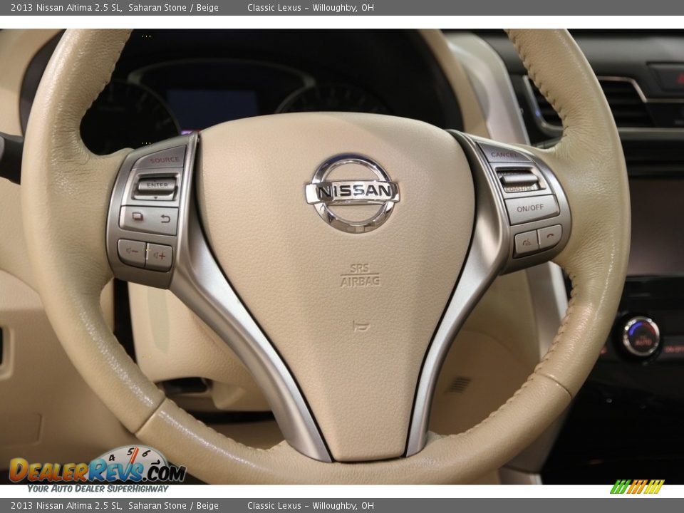 2013 Nissan Altima 2.5 SL Saharan Stone / Beige Photo #7