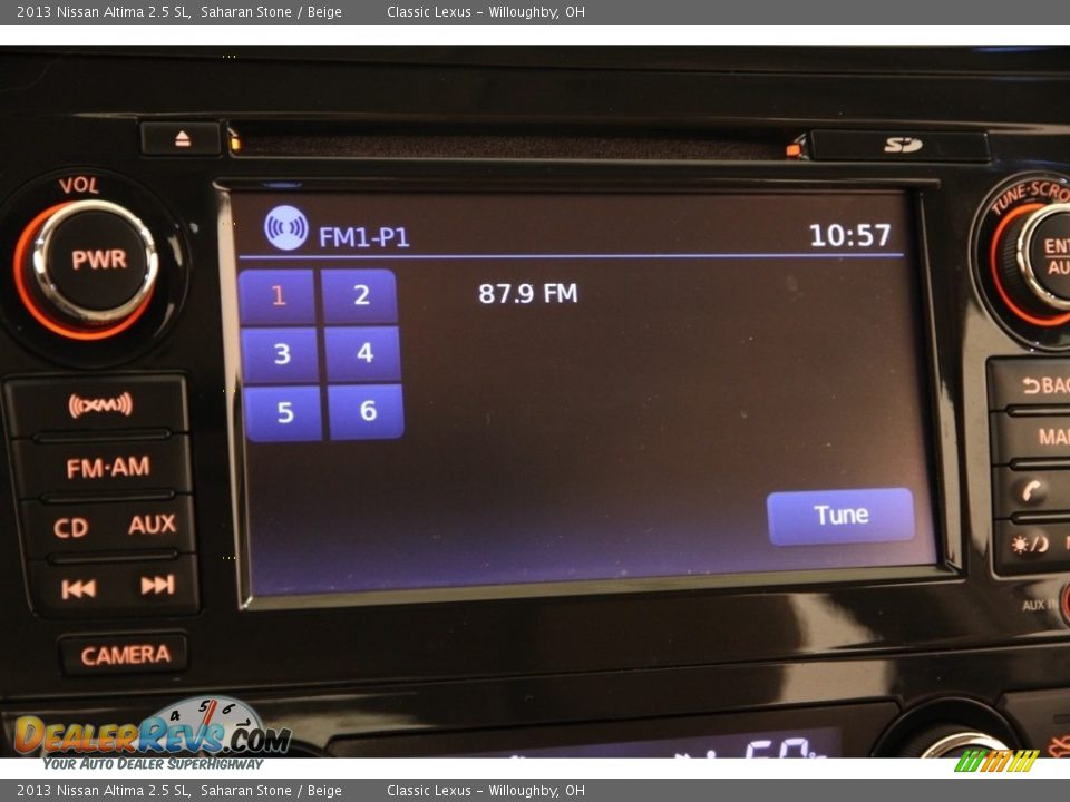 2013 Nissan Altima 2.5 SL Saharan Stone / Beige Photo #10