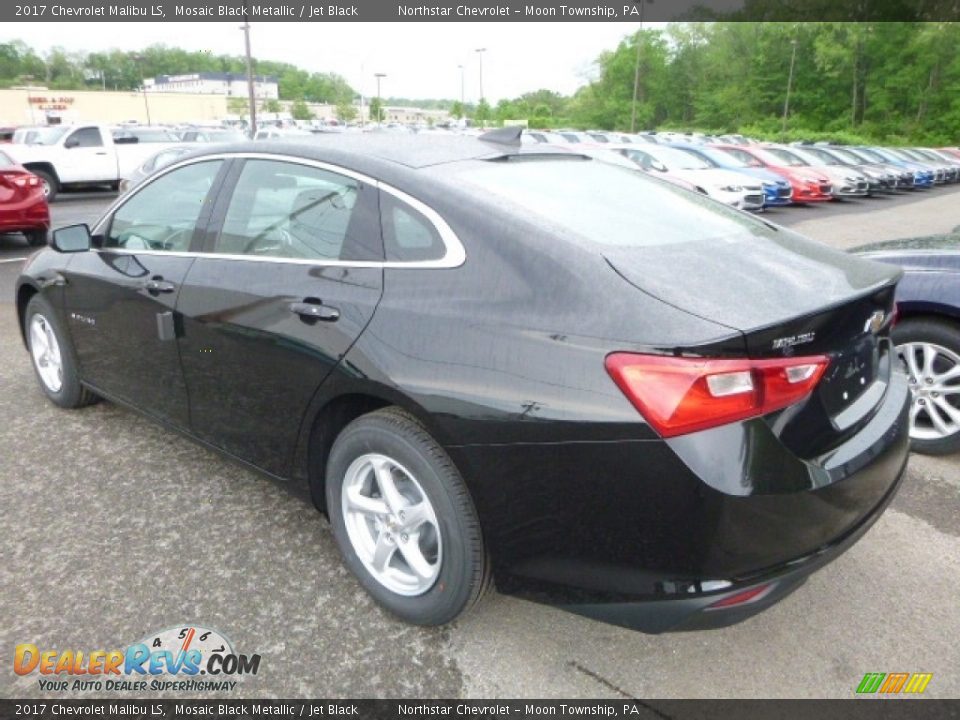 2017 Chevrolet Malibu LS Mosaic Black Metallic / Jet Black Photo #3