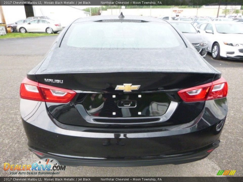 2017 Chevrolet Malibu LS Mosaic Black Metallic / Jet Black Photo #4