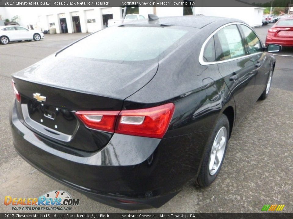 2017 Chevrolet Malibu LS Mosaic Black Metallic / Jet Black Photo #5