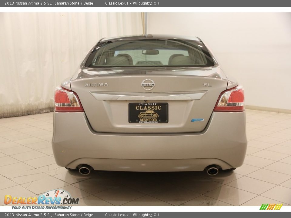 2013 Nissan Altima 2.5 SL Saharan Stone / Beige Photo #20