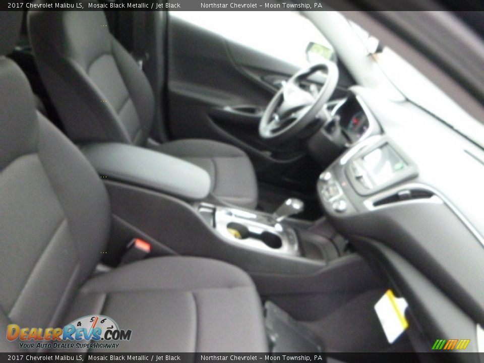 2017 Chevrolet Malibu LS Mosaic Black Metallic / Jet Black Photo #11
