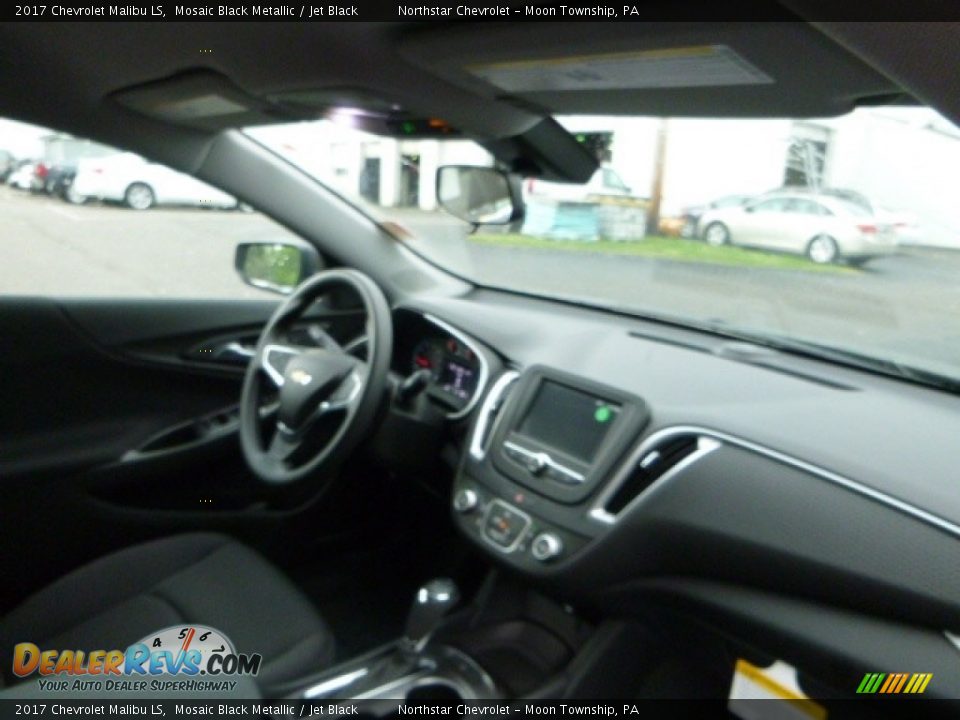 2017 Chevrolet Malibu LS Mosaic Black Metallic / Jet Black Photo #12