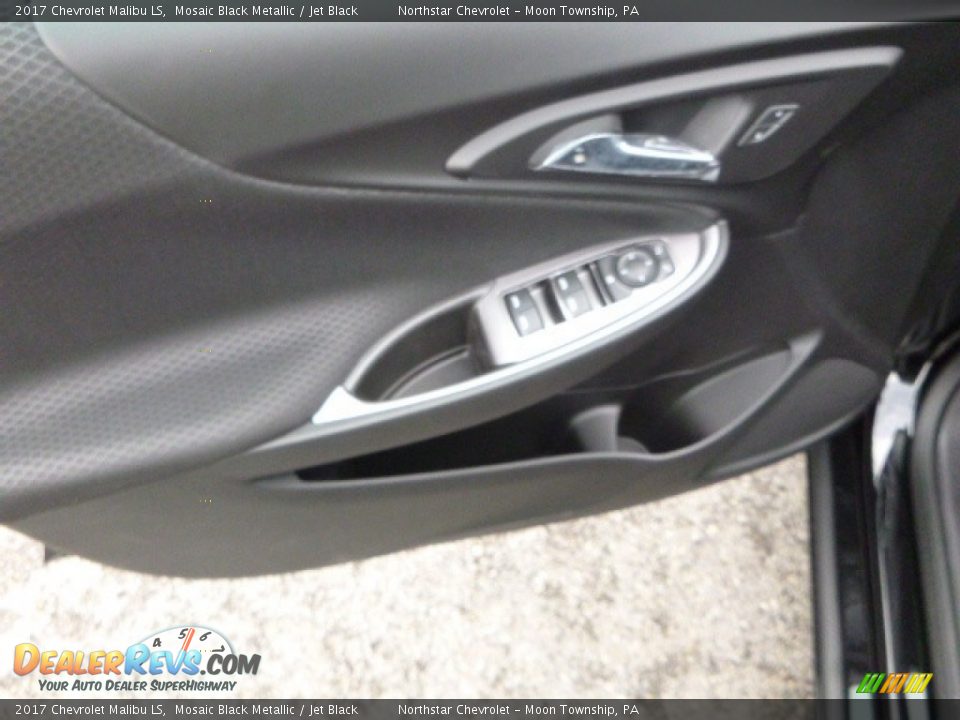 2017 Chevrolet Malibu LS Mosaic Black Metallic / Jet Black Photo #14