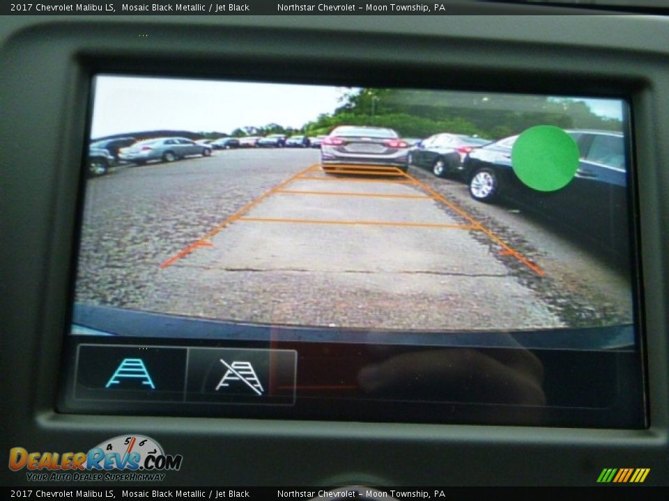 2017 Chevrolet Malibu LS Mosaic Black Metallic / Jet Black Photo #17