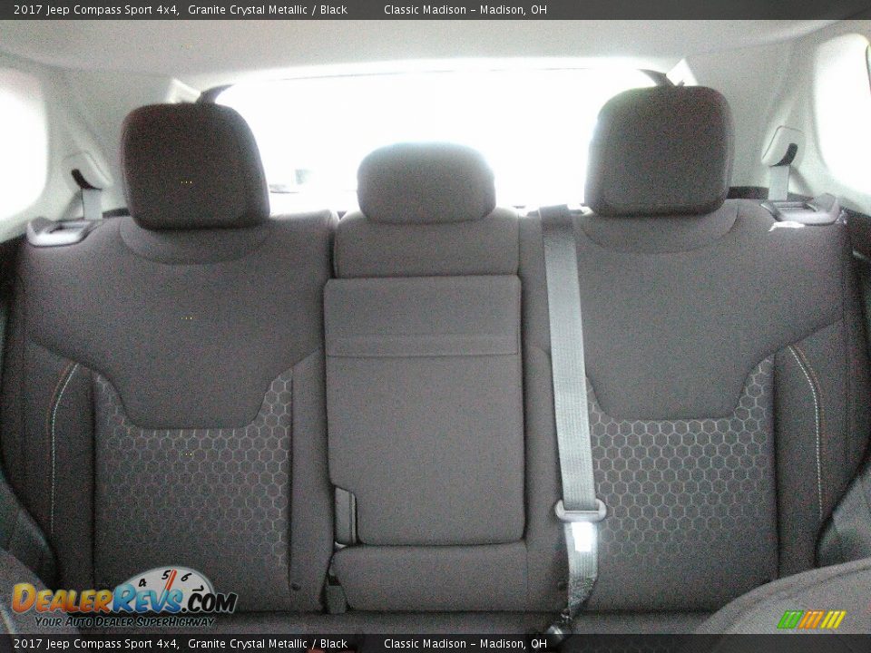 2017 Jeep Compass Sport 4x4 Granite Crystal Metallic / Black Photo #9