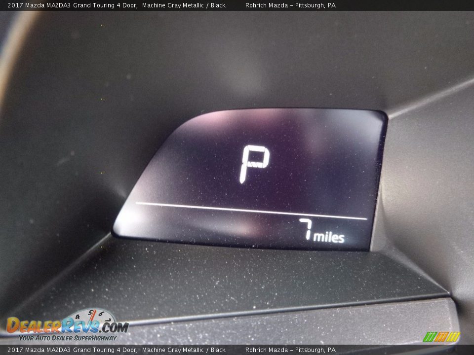 2017 Mazda MAZDA3 Grand Touring 4 Door Machine Gray Metallic / Black Photo #15