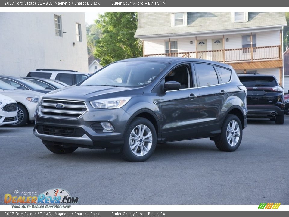 2017 Ford Escape SE 4WD Magnetic / Charcoal Black Photo #1