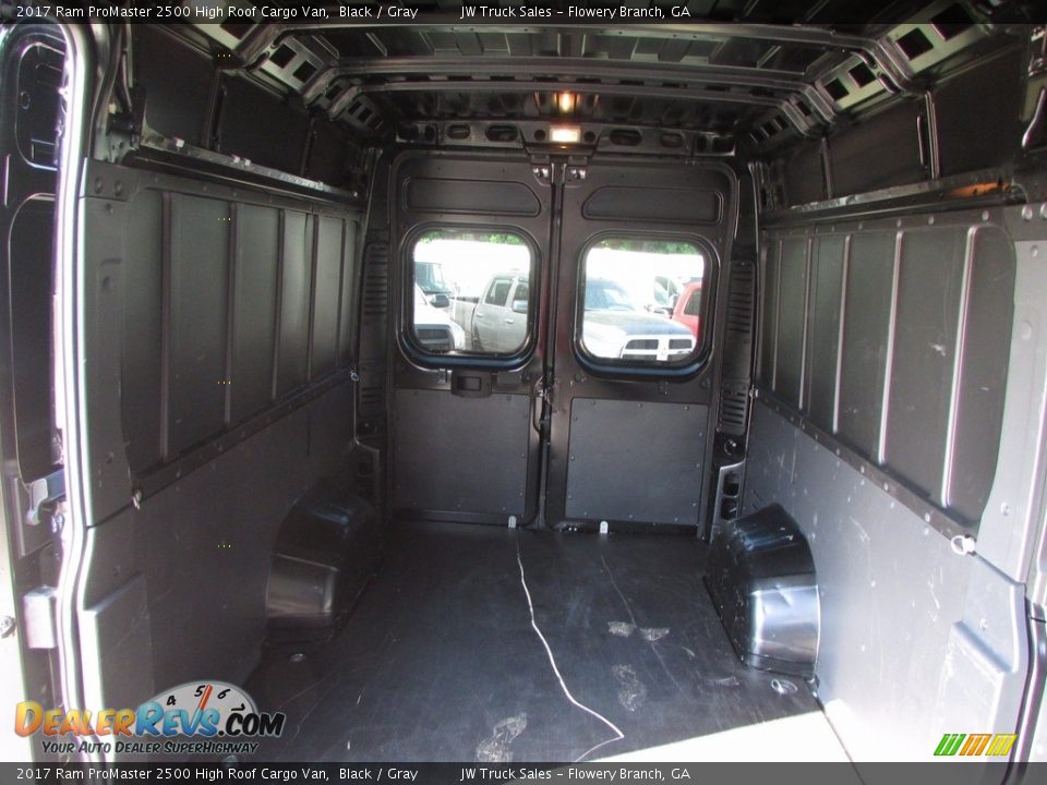 2017 Ram ProMaster 2500 High Roof Cargo Van Black / Gray Photo #23