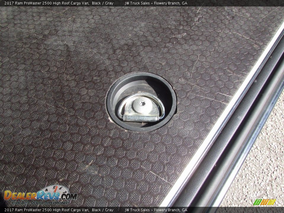 2017 Ram ProMaster 2500 High Roof Cargo Van Black / Gray Photo #25