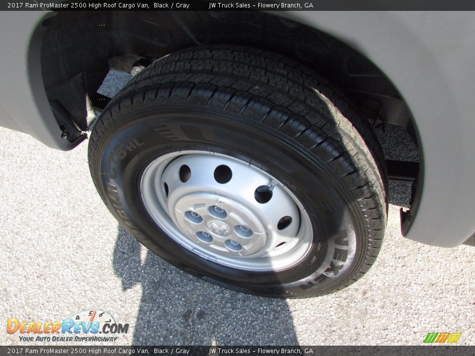 2017 Ram ProMaster 2500 High Roof Cargo Van Black / Gray Photo #29